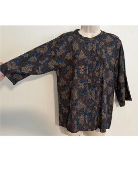 Vintage Roth-Le Cover By Paul Schnell Women’s  Size 6 Blouse W/ Button Up Back